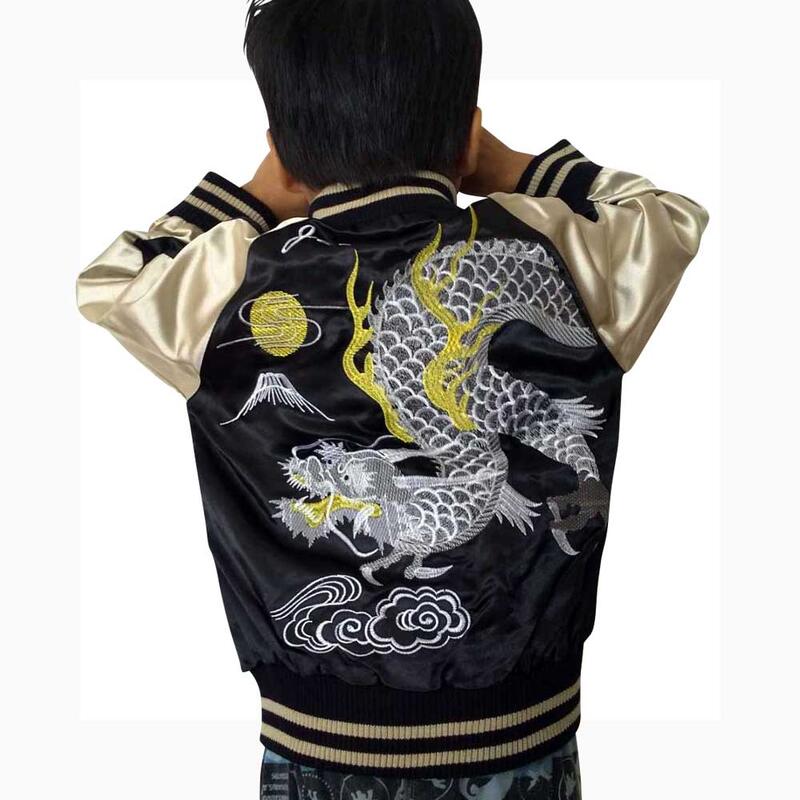 ドラゴン刺繍 スカジャン Jingumae 楽天市場】Jimmy Dragon 龍柄刺繍スカジャン/横須賀ジャンパー