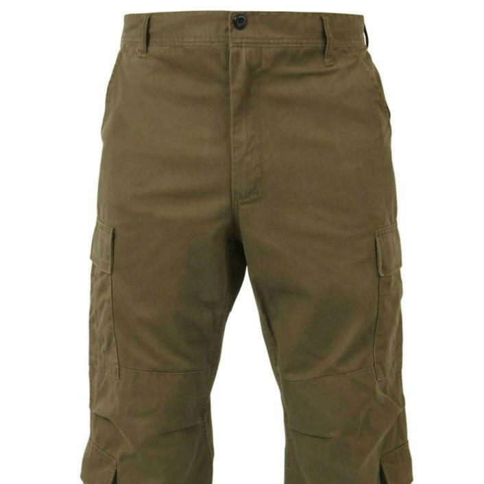 ビッグサイズ (USA) 2XL ミリタリー　ヴィンテージ加工　カーゴパンツ RUSSET BROWN ロスコ ROTHCO パラトルーパー8Pパンツ！◇39ショップ限定条件クリアで送料無料
