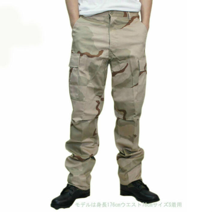 軍パン タクティカル 迷彩BDUパンツ Tori-colorデザート柄 ロスコ ULTRA FORCE 米軍ファティーグ仕様ミリタリー！◇39ショップ限定条件クリアで送料無料
