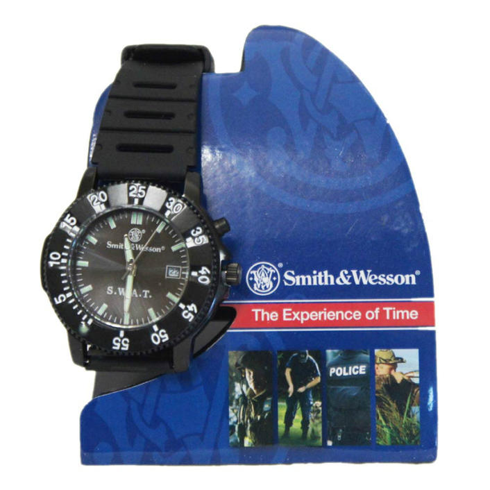 SWAT仕様 スミス＆ウェッソン ミリタリー腕時計ロスコ SWAT WATCH BLACK SWW-45 [正規品]！◇値引きクーポンと39ショップ限定条件クリアで送料無料｜エフ　スリーズィー
